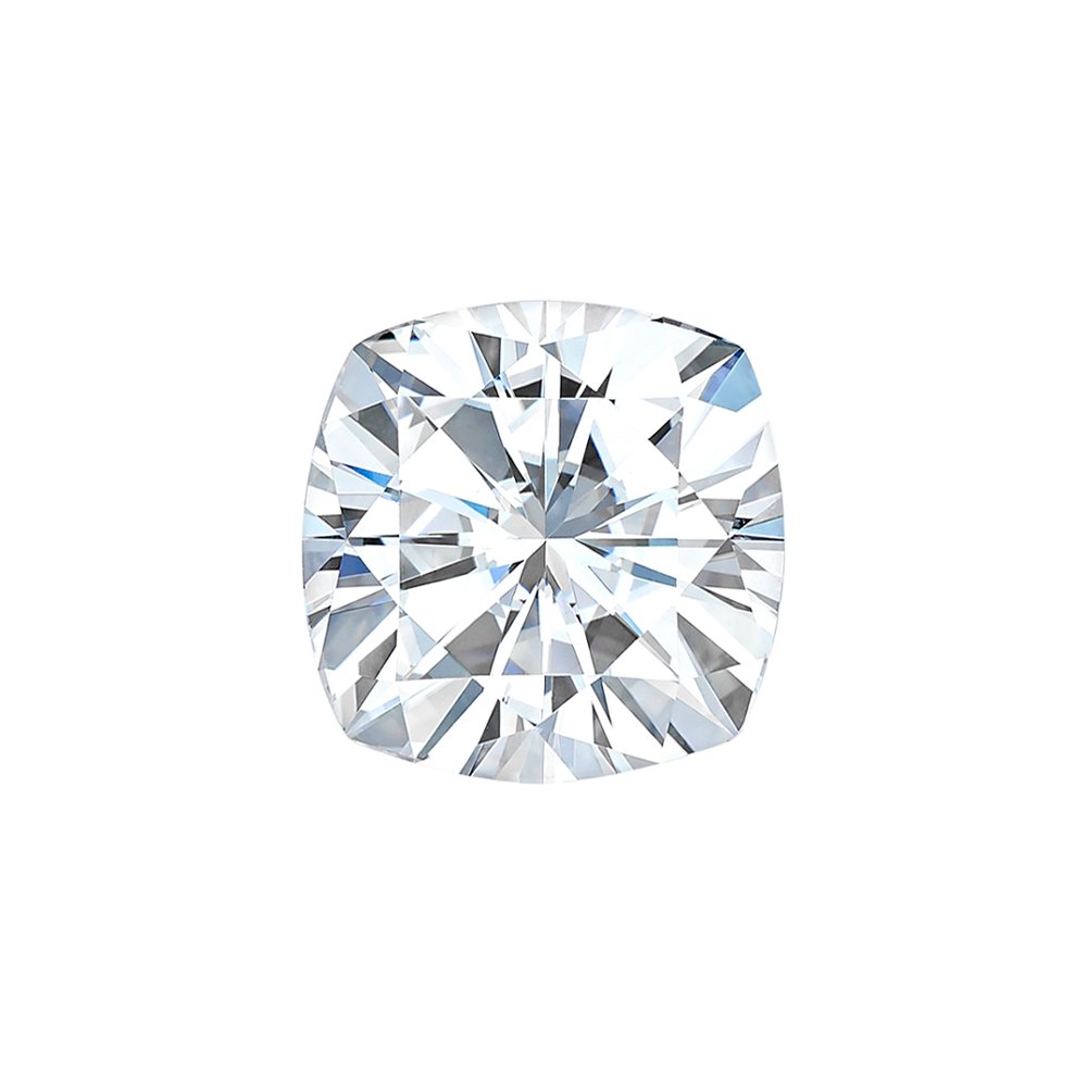3.00 CT. DEW CUSHION BRILLIANT JEWEL711 MOISSANITE GEMSTONE