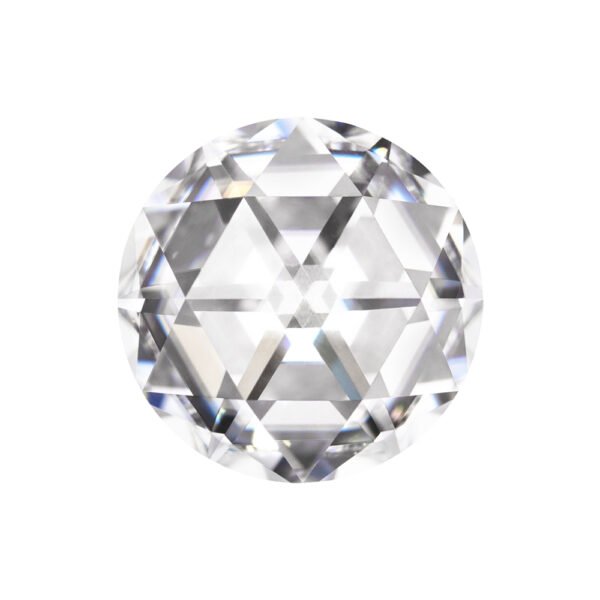 3.00 CT. DEW ROUND DUET ROSE CUT JEWEL711 MOISSANITE GEMSTONE