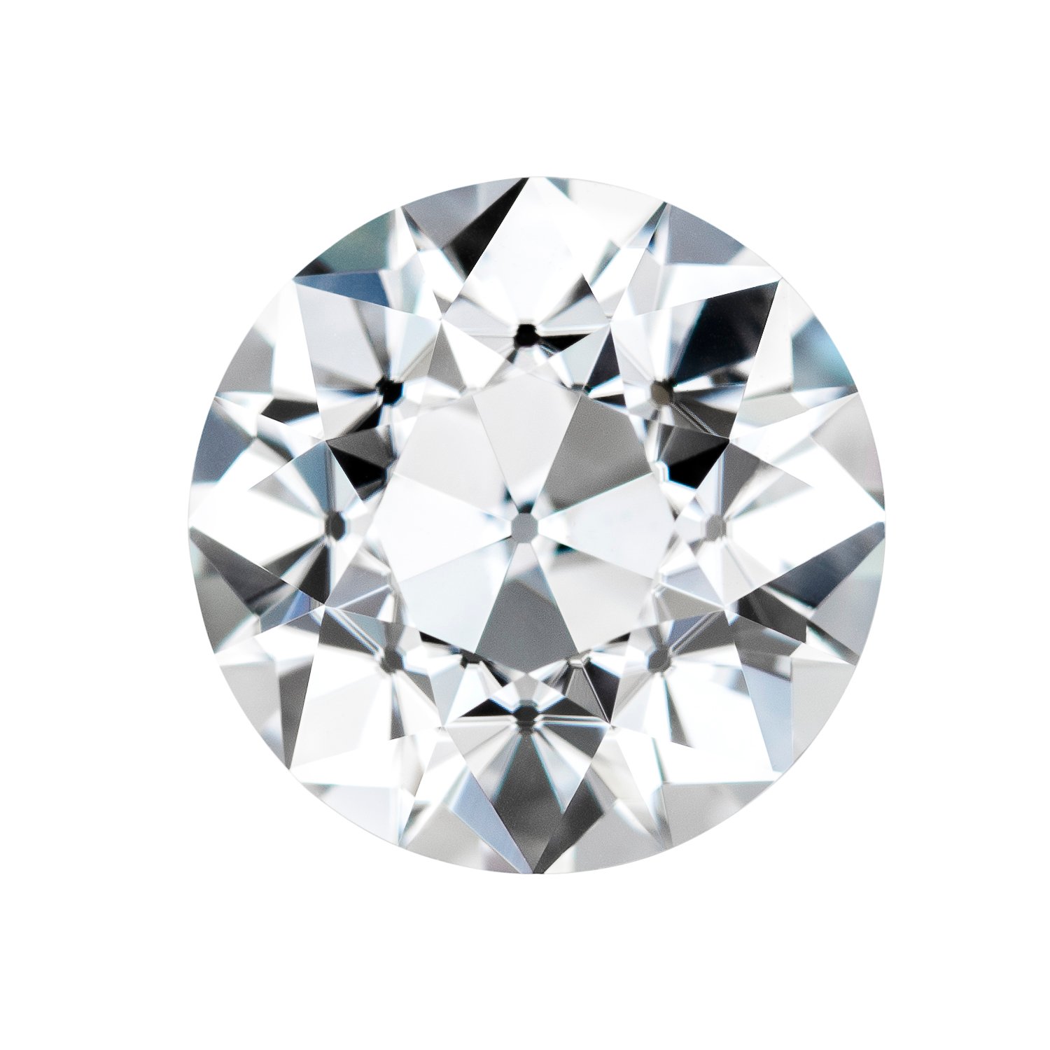 3.00 CT. DEW ROUND OLD EUROPEAN CUT JEWEL711 MOISSANITE GEMSTONE