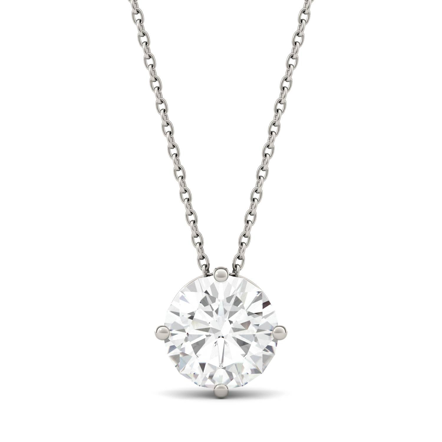 ROUND BRILLIANT SOLITAIRE PENDANT