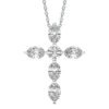 OVAL CROSS PENDANT