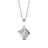 ELONGATED CUSHION BEZEL ILLUSION PENDANT