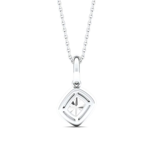 ELONGATED CUSHION BEZEL ILLUSION PENDANT