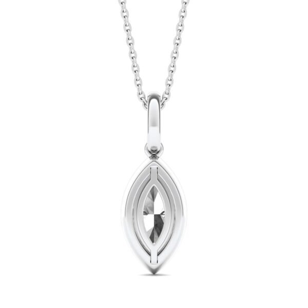 MARQUISE BEZEL ILLUSION PENDANT