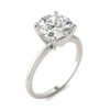 ROUND BRILLIANT SIMPLE SOLITAIRE ENGAGEMENT RING