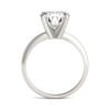 ROUND BRILLIANT SIMPLE SOLITAIRE ENGAGEMENT RING