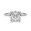 ROUND BRILLIANT SIMPLE SOLITAIRE ENGAGEMENT RING