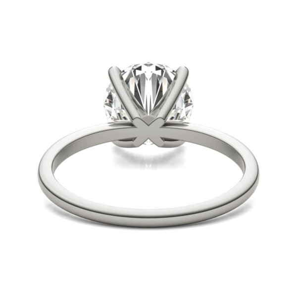 ROUND BRILLIANT SIMPLE SOLITAIRE ENGAGEMENT RING