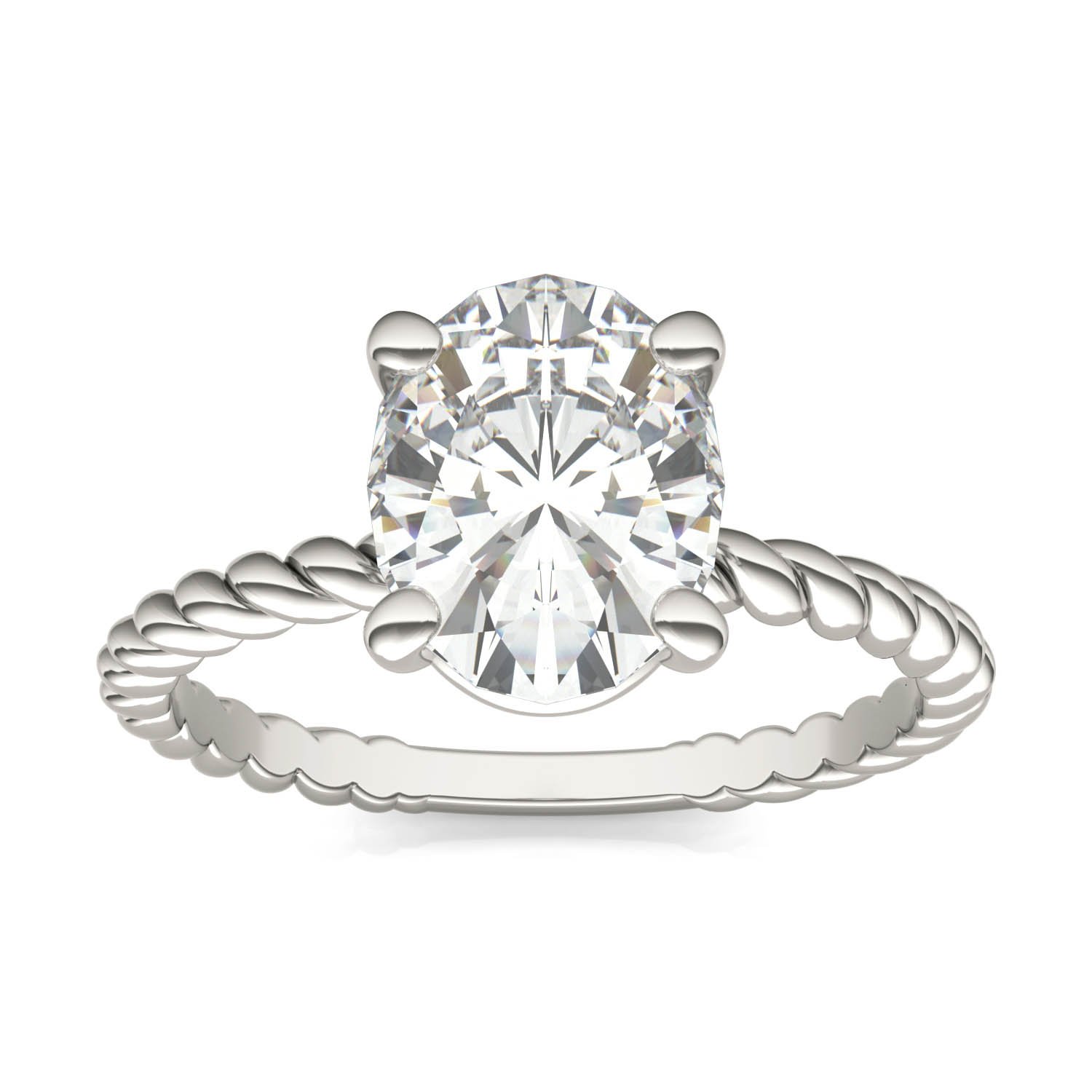 OVAL CLASSIC ROPE SOLITAIRE