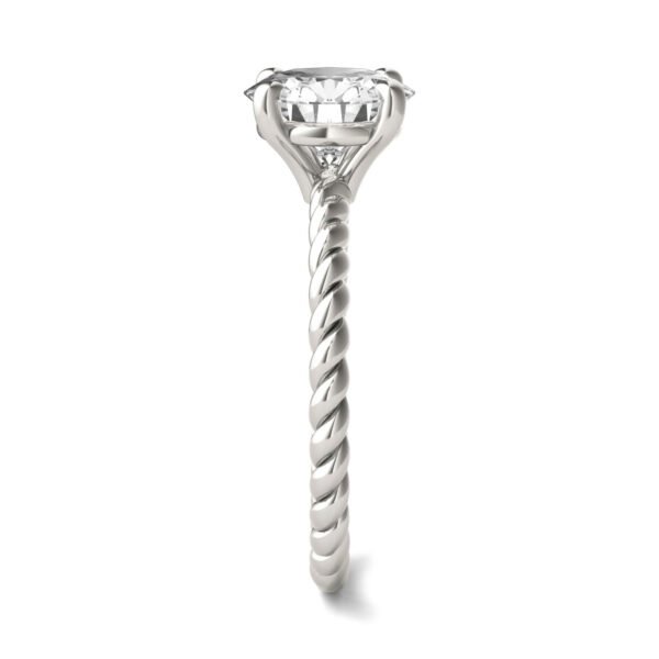ROUND BRILLIANT CLASSIC ROPE SOLITAIRE