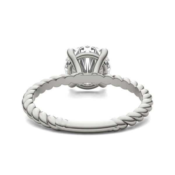 ROUND BRILLIANT CLASSIC ROPE SOLITAIRE