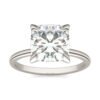 CUSHION CLASSIC SOLITAIRE ENGAGEMENT RING