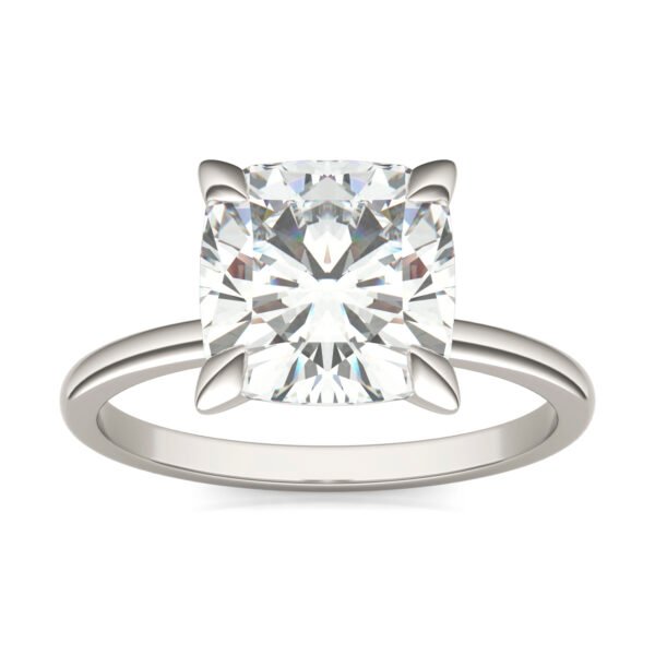 CUSHION CLASSIC SOLITAIRE ENGAGEMENT RING