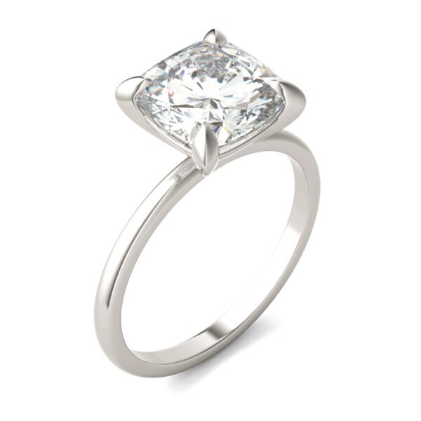 CUSHION CLASSIC SOLITAIRE ENGAGEMENT RING