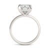 CUSHION CLASSIC SOLITAIRE ENGAGEMENT RING