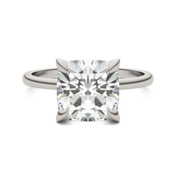 CUSHION CLASSIC SOLITAIRE ENGAGEMENT RING