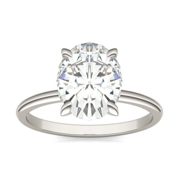 OVAL CLASSIC SOLITAIRE ENGAGEMENT RING