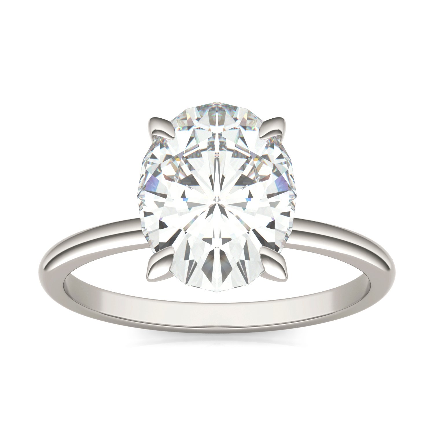OVAL CLASSIC SOLITAIRE ENGAGEMENT RING