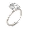OVAL CLASSIC SOLITAIRE ENGAGEMENT RING