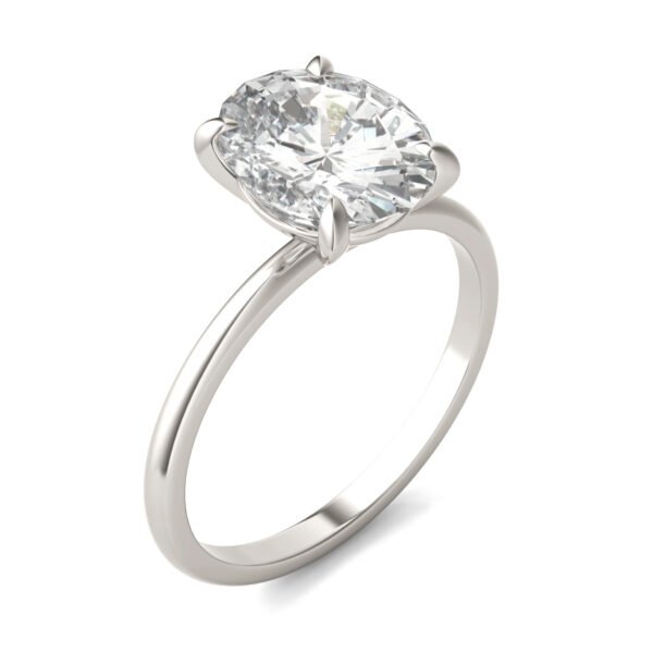 OVAL CLASSIC SOLITAIRE ENGAGEMENT RING