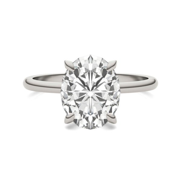 OVAL CLASSIC SOLITAIRE ENGAGEMENT RING