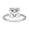 CUSHION HEARTS & ARROWS SIGNATURE SOLITAIRE ENGAGEMENT RING