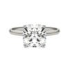 CUSHION HEARTS & ARROWS SIGNATURE SOLITAIRE ENGAGEMENT RING