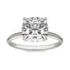 CUSHION SIGNATURE SOLITAIRE ENGAGEMENT RING