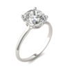 CUSHION SIGNATURE SOLITAIRE ENGAGEMENT RING