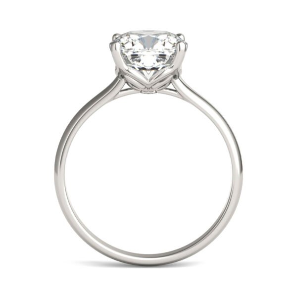 CUSHION SIGNATURE SOLITAIRE ENGAGEMENT RING