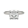 CUSHION SIGNATURE SOLITAIRE ENGAGEMENT RING