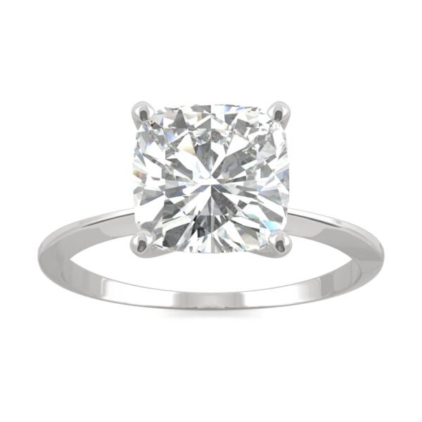 CUSHION TIMELESS SOLITAIRE ENGAGEMENT RING