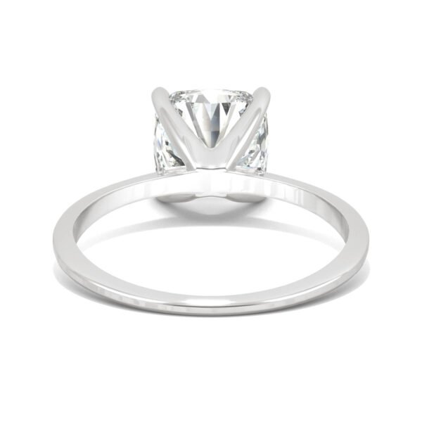 CUSHION TIMELESS SOLITAIRE ENGAGEMENT RING