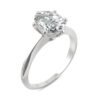 OVAL SIX-PRONG TIMELESS SOLITAIRE ENGAGEMENT RING