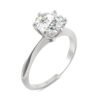 ROUND BRILLIANT SIX-PRONG TIMELESS SOLITAIRE ENGAGEMENT RING