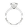 ROUND BRILLIANT SIX-PRONG TIMELESS SOLITAIRE ENGAGEMENT RING