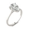 PEAR CLAW PRONG HIDDEN DETAIL ENGAGEMENT RING