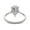 PEAR CLAW PRONG HIDDEN DETAIL ENGAGEMENT RING