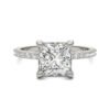 PRINCESS MARTINI ACCENTED ENGAGEMENT RING