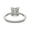 PRINCESS MARTINI ACCENTED ENGAGEMENT RING
