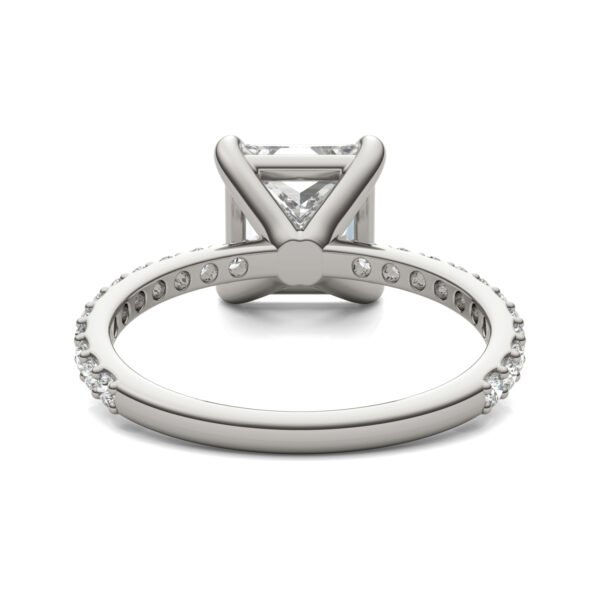 PRINCESS MARTINI ACCENTED ENGAGEMENT RING