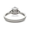 OVAL SIGNATURE TWISTED SIDE-STONE ENGAGEMENT RING