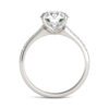 ROUND BRILLIANT SIGNATURE PETITE SIDE-STONE ENGAGEMENT RING