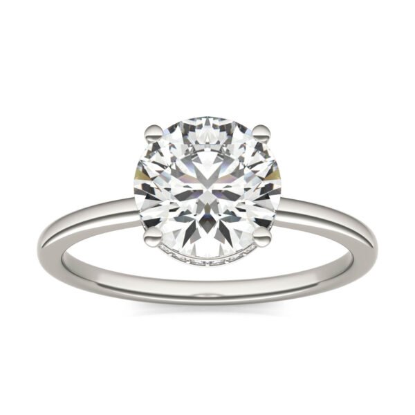 ROUND BRILLIANT ICON ENGAGEMENT RING
