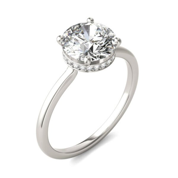 ROUND BRILLIANT ICON ENGAGEMENT RING