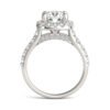 CUSHION ALLURE HALO ENGAGEMENT RING