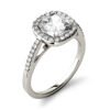CUSHION ADORA HALO ENGAGEMENT RING