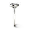 CUSHION ADORA HALO ENGAGEMENT RING