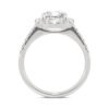 CUSHION EDEN HALO ENGAGEMENT RING