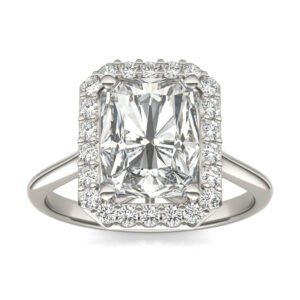 RADIANT SIGNATURE HALO ENGAGEMENT RING
